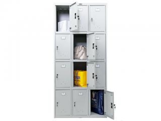 Шкаф для раздевалок ПРАКТИК Стандарт LS-34 имеет тип замка: ключевой