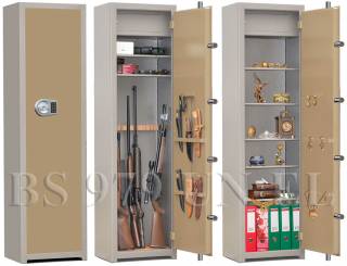Универсальный сейф для хранения оружия и ценностей BS979 UN EL с типом замка:  Электронный