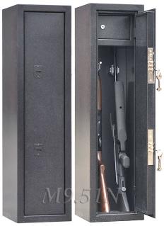 Металлический шкаф для оружия на заказ имеет тип замка: любой
