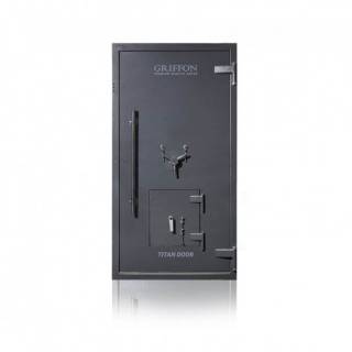 Дверь для банковского хранилища с аварийной дверью Griffon 2 кла