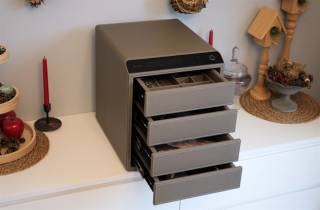 Сейф Klesto Smart JS4 дымчатый серый