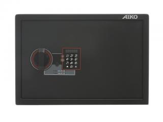 Гостиничный сейф AIKO SH-30.EL new с типом замка:  электронный кодовый
