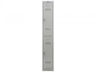 Шкаф для раздевалок ПРАКТИК усиленный ML 12-30x30 имеет тип замка: ключевой