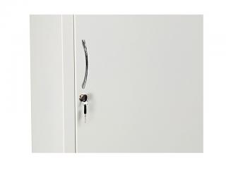 Шкаф медицинский Hilfe МД 1 1650/SS имеет тип замка: ключевой
