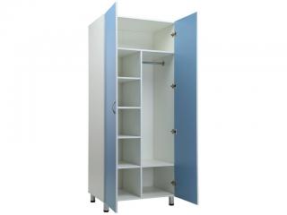 Шкаф для одежды MW-2 1980 голубой