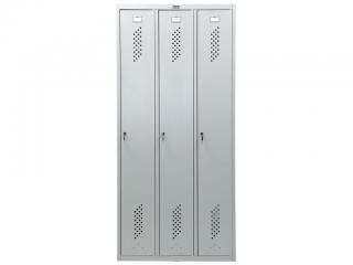 Шкаф для раздевалок ПРАКТИК Стандарт LS-31 имеет тип замка: ключевой