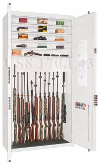 Сейф Gunsafe US8 170.L43 SL цв28 вмещает стволов: 21