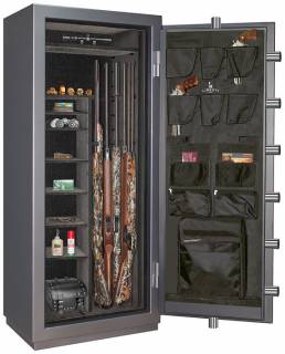 Сейф ElitSafe 3166 EL M Flock Platinum с типом замка:  Электронный кодовый