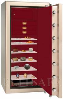 Сейф Elitsafe 56166 EL M Flock Light Champagne с огнестойкостью 60Б