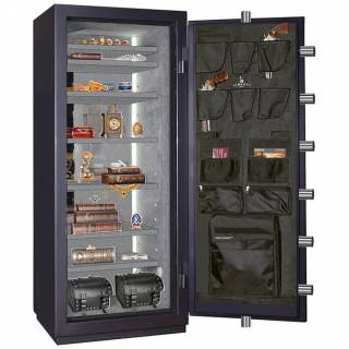 Сейф Iron Fort® 6528 EL GYG BC вмещает стволов: 12-28