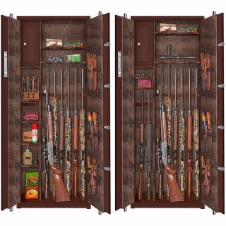 Сейф с сигнализацией Gunsafe BS969 EL K Lux 17 вмещает стволов: 6-9