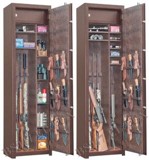 Сейф Gunsafe BS947.EL Lux вмещает стволов: 5-7