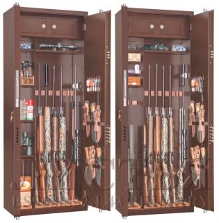 Сейф Gunsafe с кованой инкрустацией «Листья» BS968.d32.L43 PRIMA c гарантией 7 лет