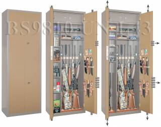 Универсальный сейф для хранения оружия и ценностей BS9810 UN L43