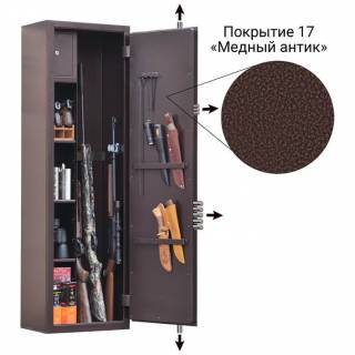 Сейф Gunsafe БАРС Primary вмещает стволов: 3-6
