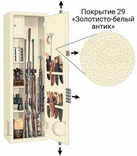 Оружейный сейф БАРС с типом замка:  Два ключевых
