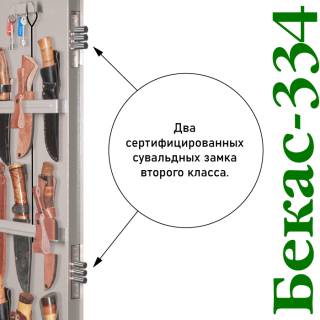 Сейф Gunsafe Бекас 334 высотой 1402