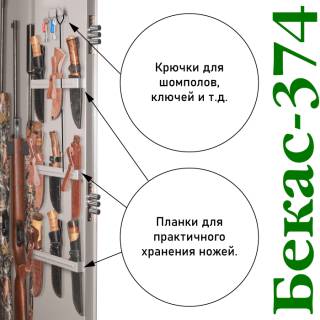 Сейф Gunsafe Бекас 374 c гарантией 7 лет