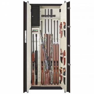 Сейф Gunsafe BS969 EL Lux SILVER BLACK с типом замка:  Электронный кодовый