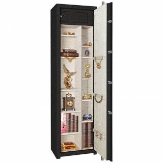 Сейф Gunsafe BS947 UN EL LUX SILVER BLACK вмещает стволов: 5-7