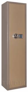 Сейф GunSafe ТИГР EL 38 имеет тип замка: Электронный кодовый