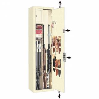 Сейф Gunsafe ТИГР Lux с типом замка:  Два ключевых