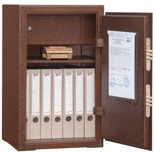 Сейф Gunsafe US 412 с типом замка:  Два ключевых