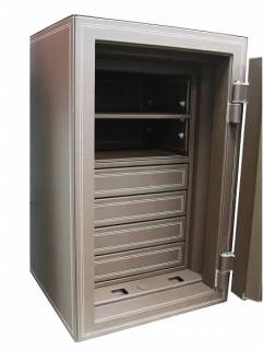 Сейф Muller Safe St.Gallen 40251 Dunkel Braun Nappa NEW с типом замка:  Электронный