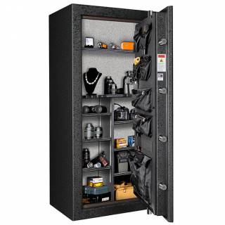 Сейф Rhino Metals® CD6030X EL BKT CH с огнестойкостью 80Б