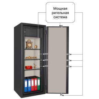 Сейф Royal Guard 124 Lux1 класс взломостойкости