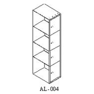 Шкаф Практик Локер AL-004 дополнительный с типом замка:  ключевой