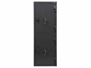 Офисный сейф Aiko AMH-125/2T (223T) имеет тип замка: два ключевых