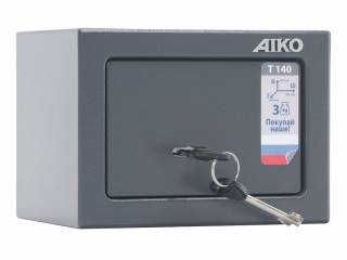 Сейф Aiko T-140 KL имеет тип замка: ключевой