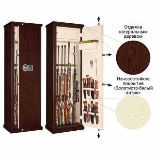 Сейф с отделкой деревом Armwood 57 EL Flock с типом замка:  Электронный кодовый