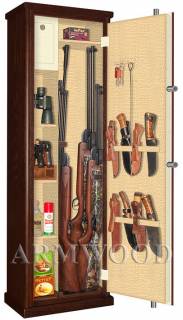 Сейф с отделкой деревом Armwood 582 EL Lux с типом замка:  Электронный кодовый
