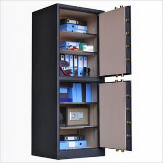 Сейф Klesto DF180/2 с типом замка:  Электронный + Биометрический + Ключевой