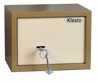 Сейф Klesto 17K имеет тип замка: Ключевой