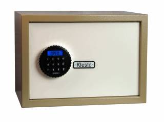 Сейф Klesto 25E имеет тип замка: Электронный