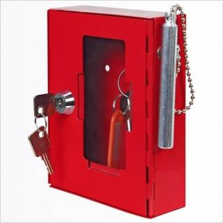 Шкаф Klesto для аварийного ключа с молоточком высотой 150