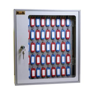 Шкаф для ключей Klesto SKB-102 серый, металл/стекл