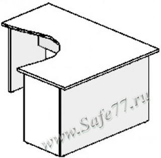 Стол письменный Комфорт ТЕ.1412(R) Орех c гарантией 1 год