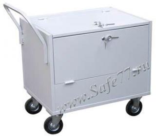 Тележка для денег Новатор средняя с  двумя  крышками за 20400 рублей