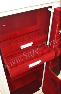 Сейф Ювелирный SAFE77 D-1209 EL W с типом замка:  Электронный