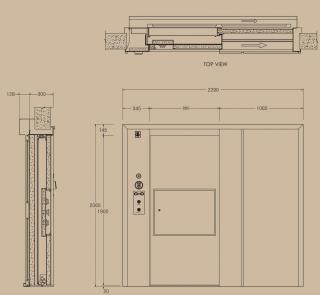 Бронированная дверь SVD-3100