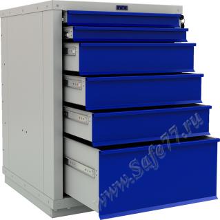 Верстак Практик W 120.WS6/F2.021 имеет тип замка: Ключевой