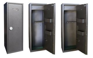 Сейф Safetronics IVETA 5 PME вмещает стволов: 3