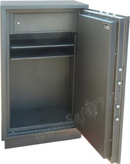 Сейф Safetronics EURON 2300ME с типом замка:  Ключевой + электронный кодовый + мастер-ключ