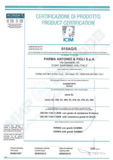 Сейф Parma EL 410 KYC3 Red высотой 1480