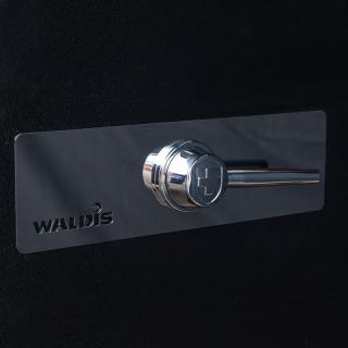 Сейф Waldis ECO 1200 E Black имеет тип замка: Электронный