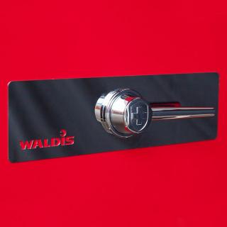 Сейф Waldis Business 1200 E Purple red lak имеет тип замка: Электронный